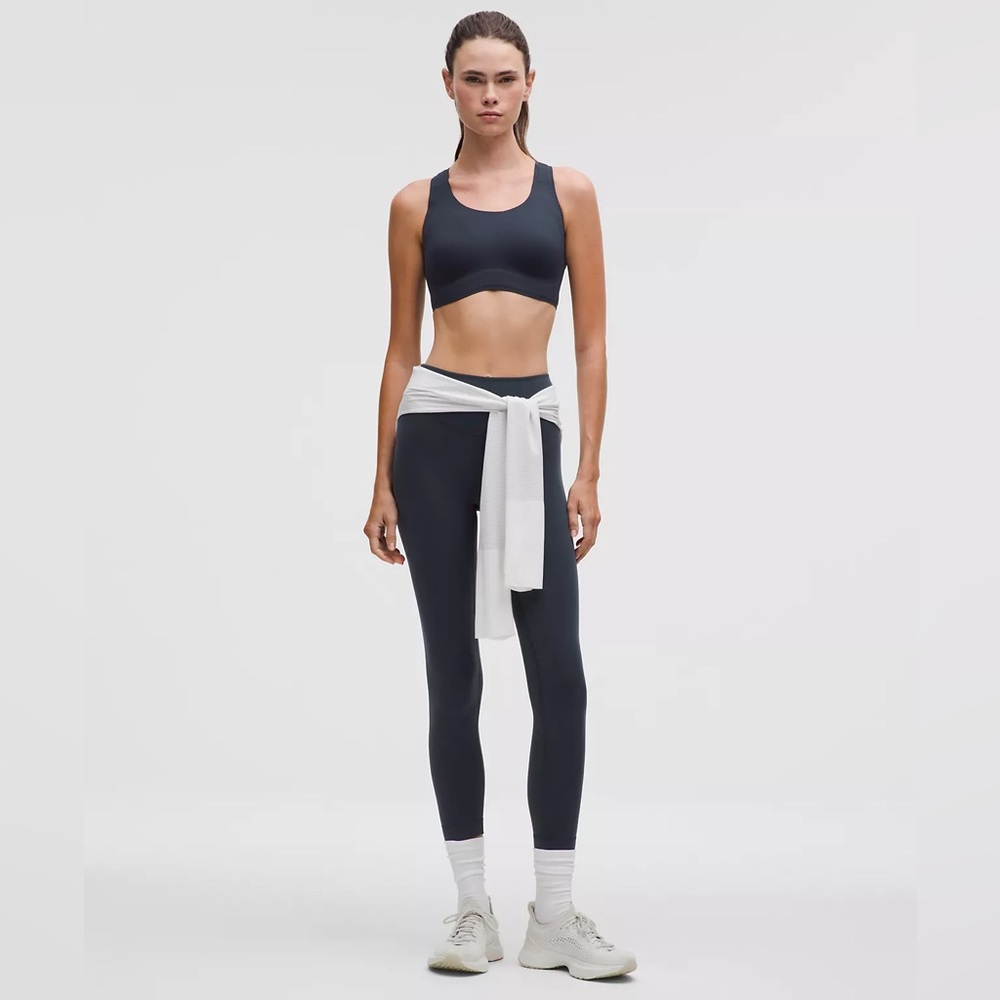 NWT Lululemon Wunder Under SmoothCover High-Rise Tight 25” – True Navy – Size 14